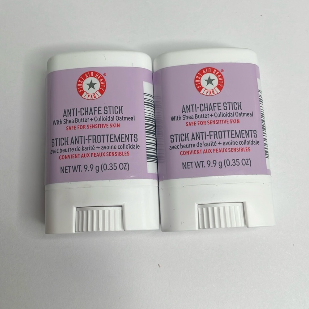 First Aid Beauty Anti-Chafe Stick - TRAVEL SIZE Lot of 2 NIP